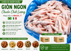 Chân Gà Đông Lạnh Giá Sỉ – Nguồn Hàng Ổn Định Quanh Năm